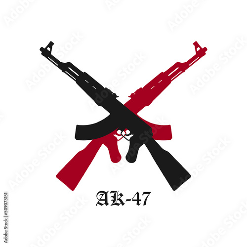 vector gun ak 47 cross