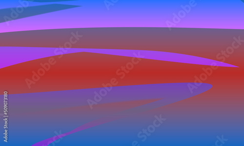 Evening sunshine design  color wallpaper backgrounds 