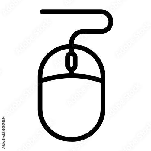 mouse line icon