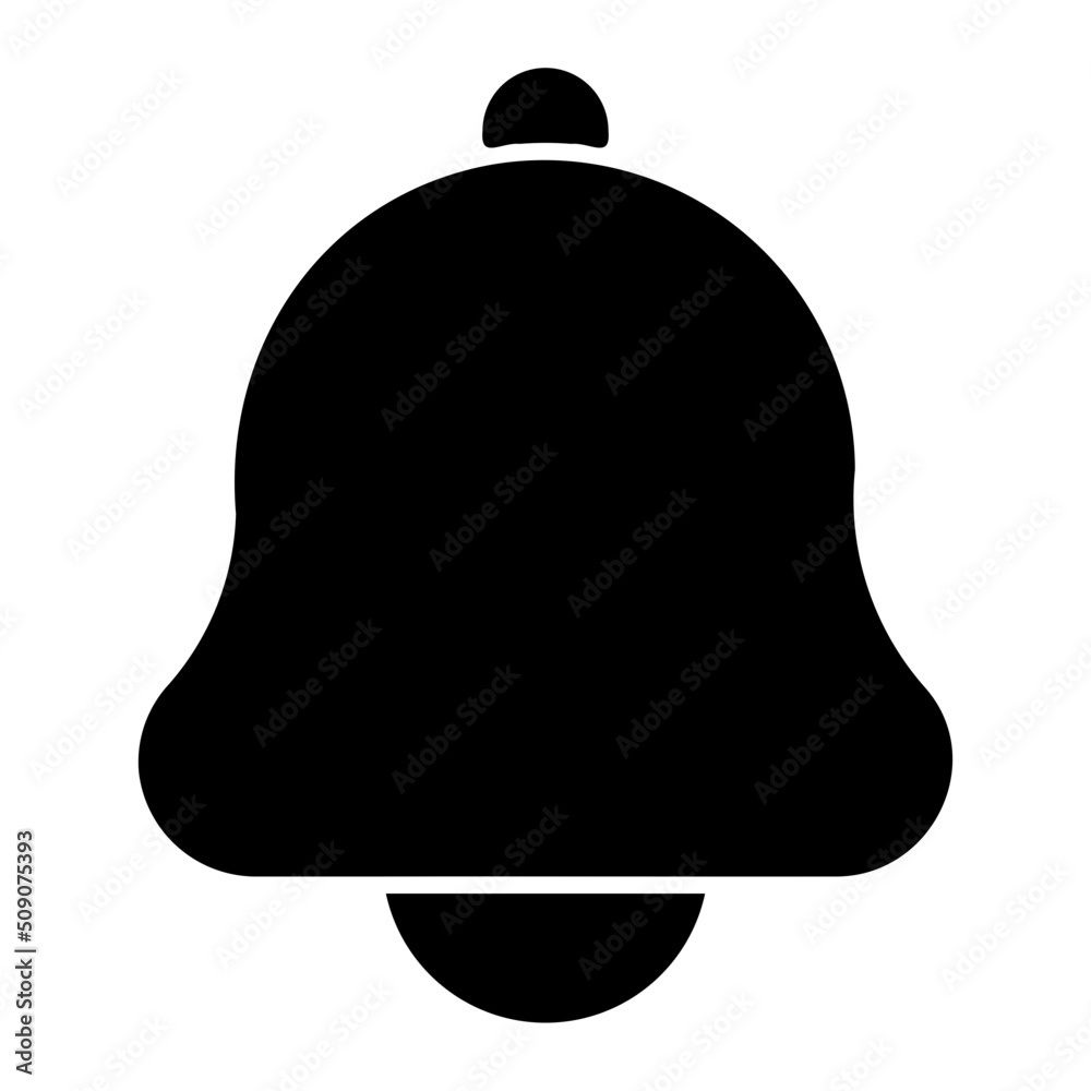 bell glyph icon bell glyph icon