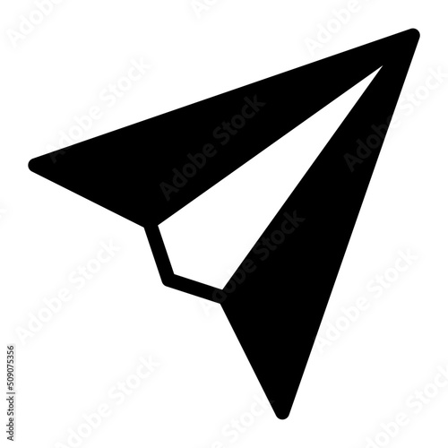 send glyph icon