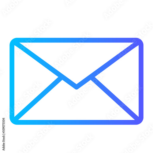 mail gradient icon