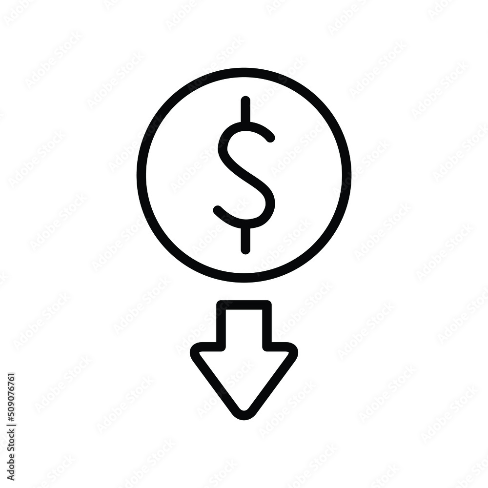 Download money icon vector graphic illustration Download money icon vector graphic illustration