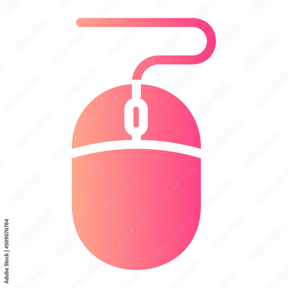 mouse gradient icon mouse gradient icon
