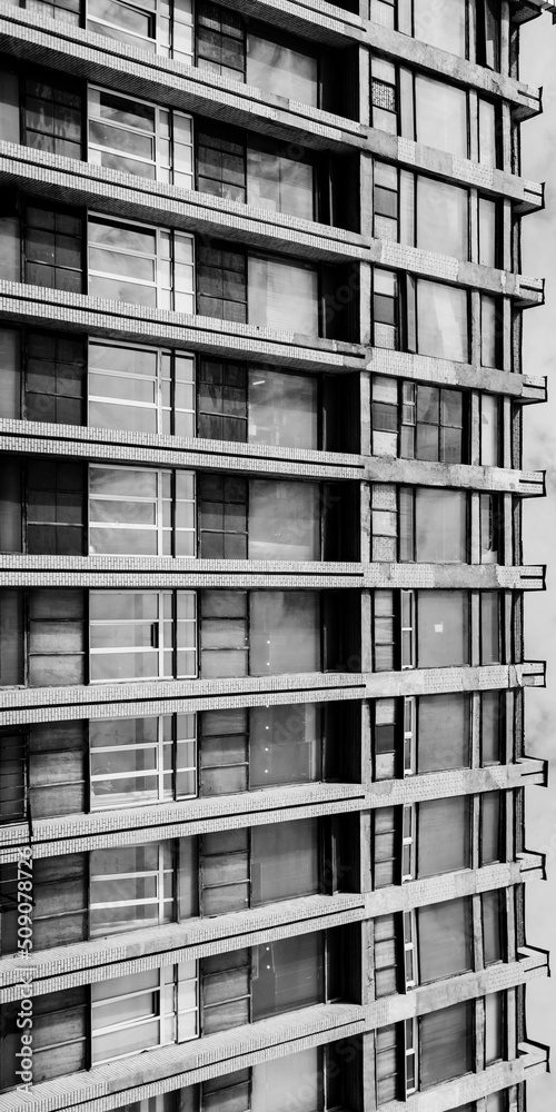 Brutalist style tower Brutalist style tower