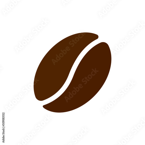 coffee bean icon vector illustration