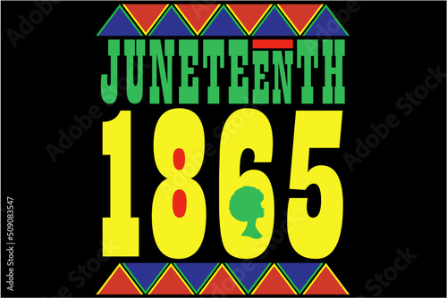 Juneteenth 19th June 1865 T-Shirt  African American Shirt  Afro American  Free-ish Since 1865  Juneteenth Shirt  Black History  Black Power  Black History Month  Celebrate Juneteenth T-Shirt Design