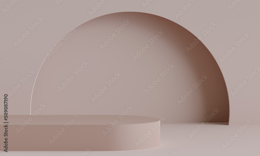 geometric podium for product presentation. 3d illustration geometric podium for product presentation. 3d illustration