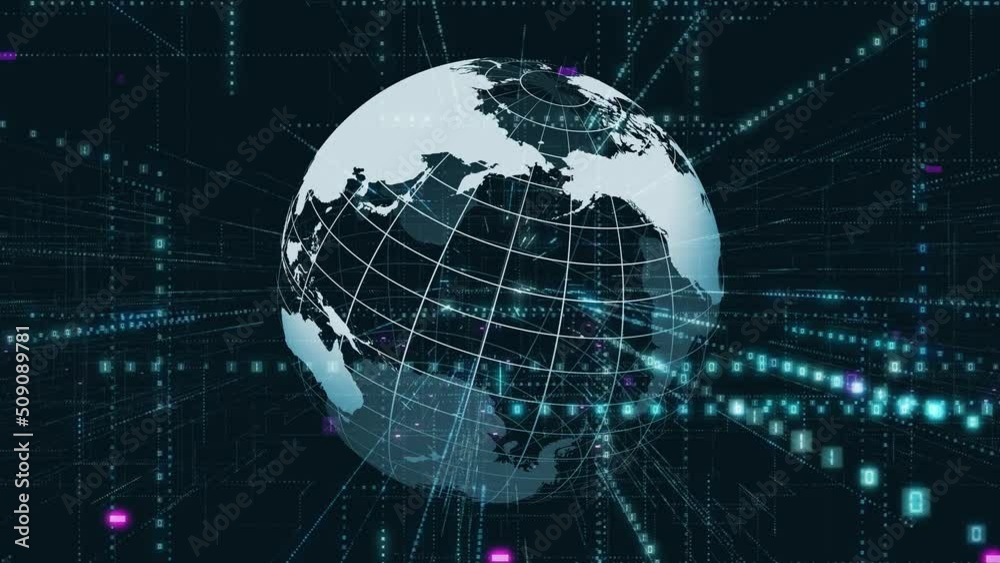 Global communication network concept. Digital transformation. Global communication network concept. Digital transformation.