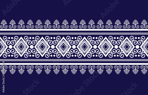 Decorative abstract geomatrical ethnic oriental pattern traditional,Abstract ethnic  background Design for carpet,wallpaper,clothing,wrapping,batik,fabric,traditional print vector illustration.