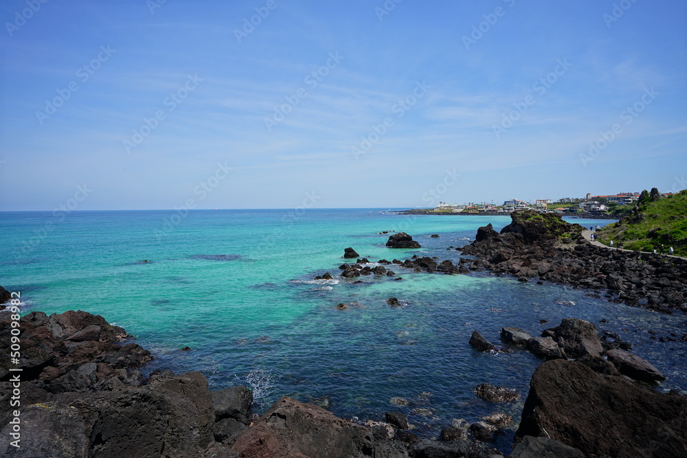 fine view with clear sea fine view with clear sea