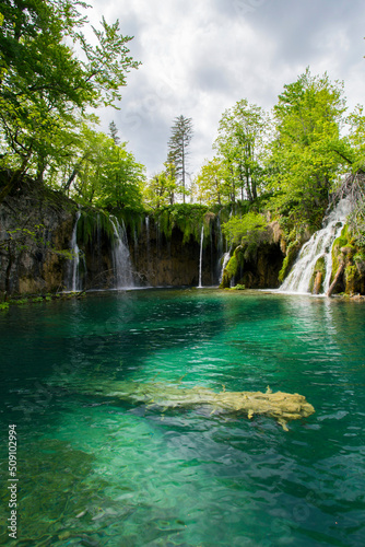 Plitvice national park in Croatia landscape