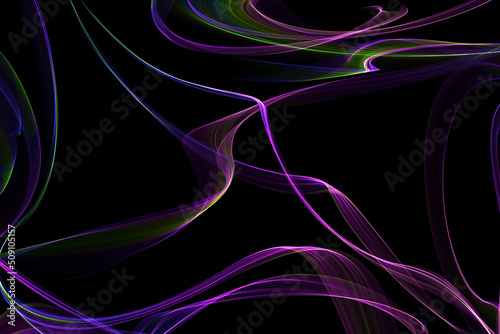 The concept of computer-generated color graphics and material texture