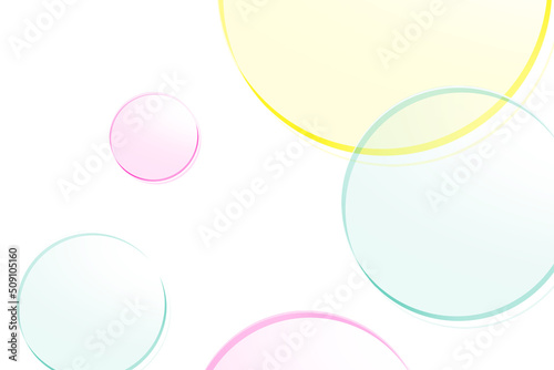 circle concept of computer-generated color graphics and material texture