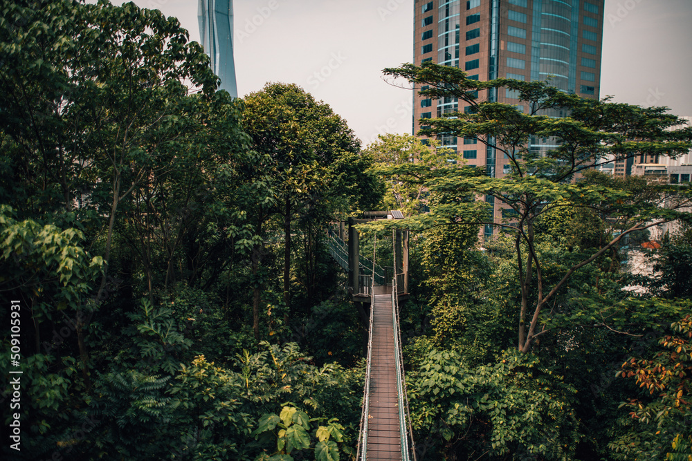 Fototapeta premium downtown city Kuala Lumpur 