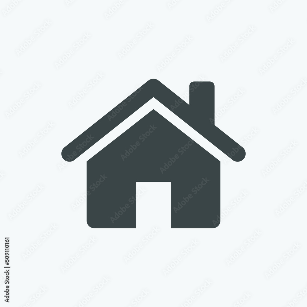 Home vector icon. Isolated house icon vector design. Designed for web and app design interfaces. Home vector icon. Isolated house icon vector design. Designed for web and app design interfaces.