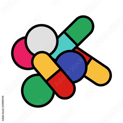 Pill And Tabs Icon