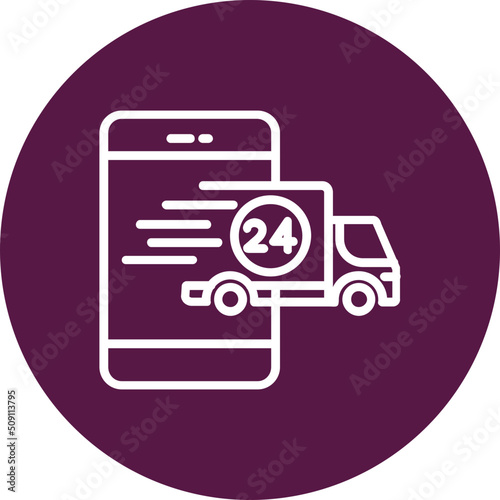 Online Delivery Icon