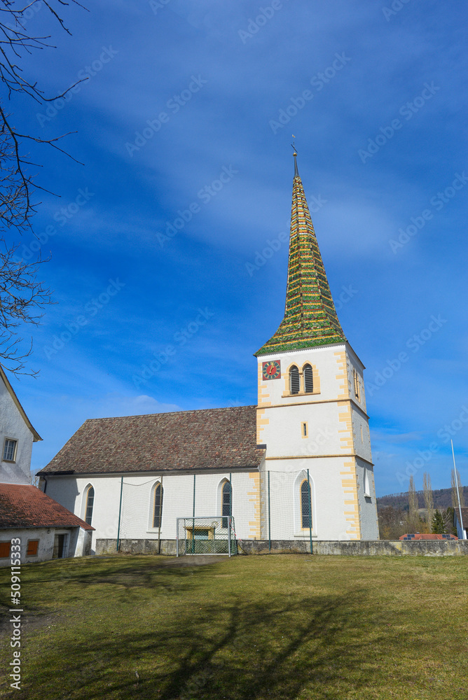 Ottilienkirche in Randegg, Ortsteil von Gottmadingen im Landkreis Konstanz in Baden-Württemberg