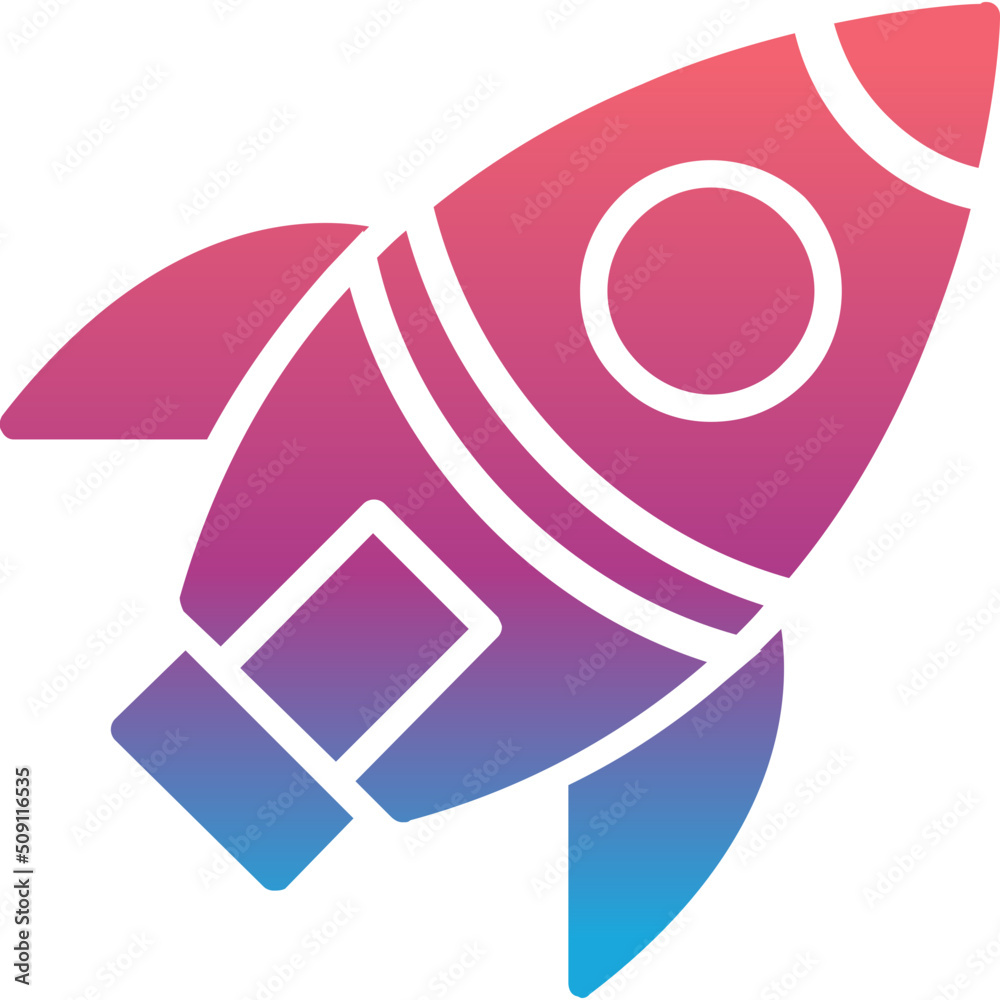 Obraz premium Rocket Icon