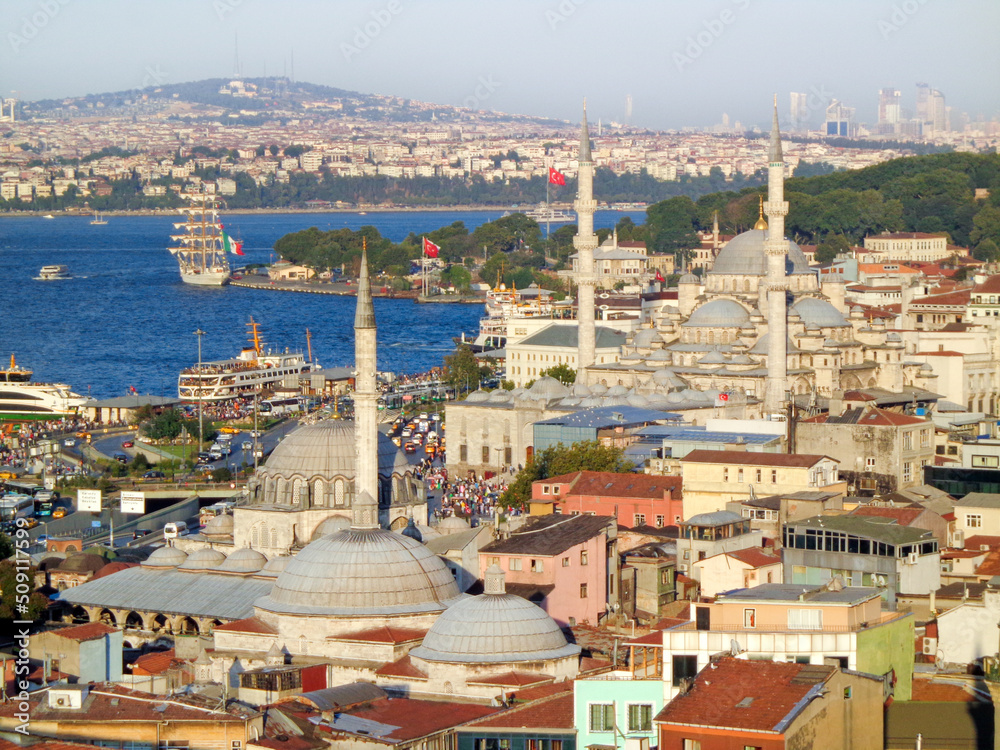 Mosques by the Sea/ Istanbul in the Summer - Istanbul, Turkey