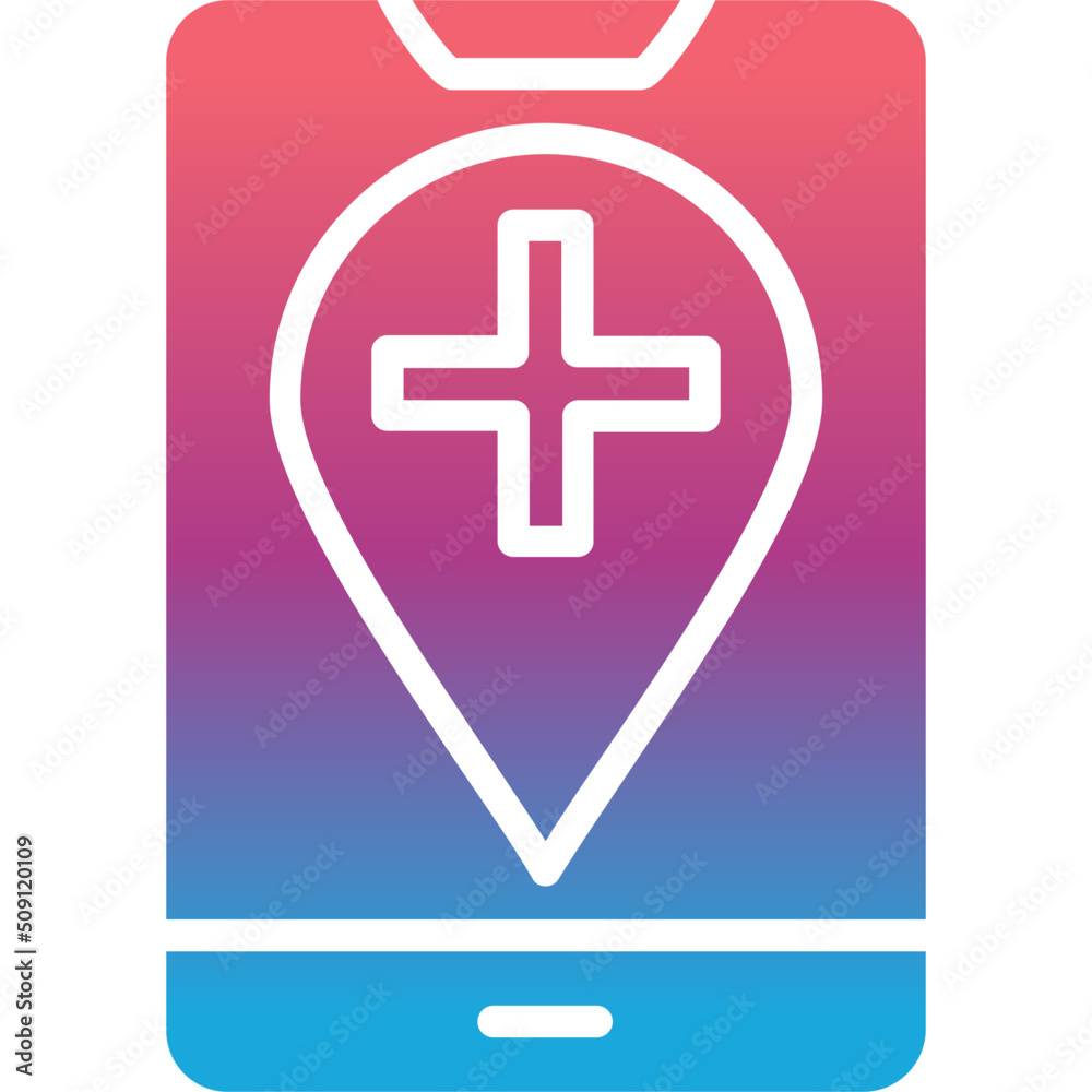 Obraz premium Location Icon