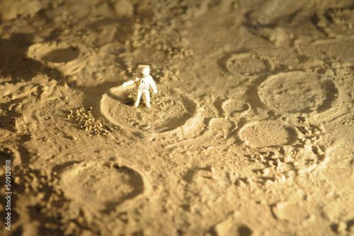 A man on the Moon photo