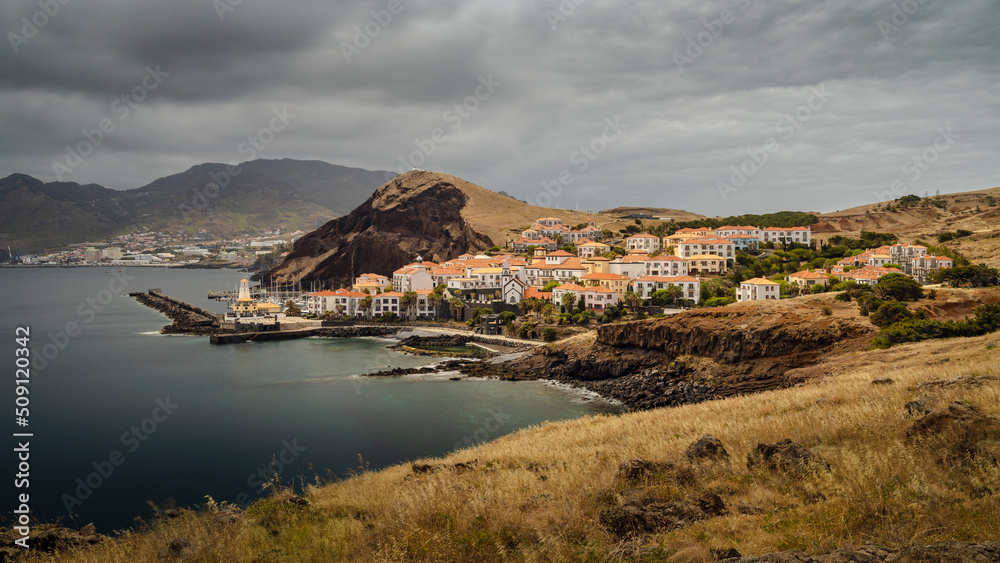 Fototapeta premium Distance view of Quinta do Lorde (Madeira)