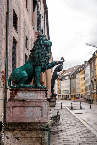 Odeonsplatz in Munich, Bavaria, Germany photo
