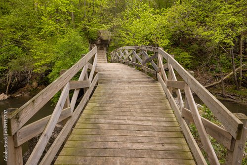 Footbridge Across Ramsey Creek