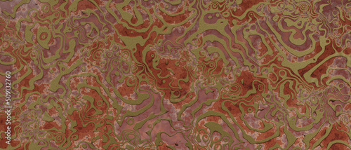 Unique red with marble gold veined texture background wallpaper