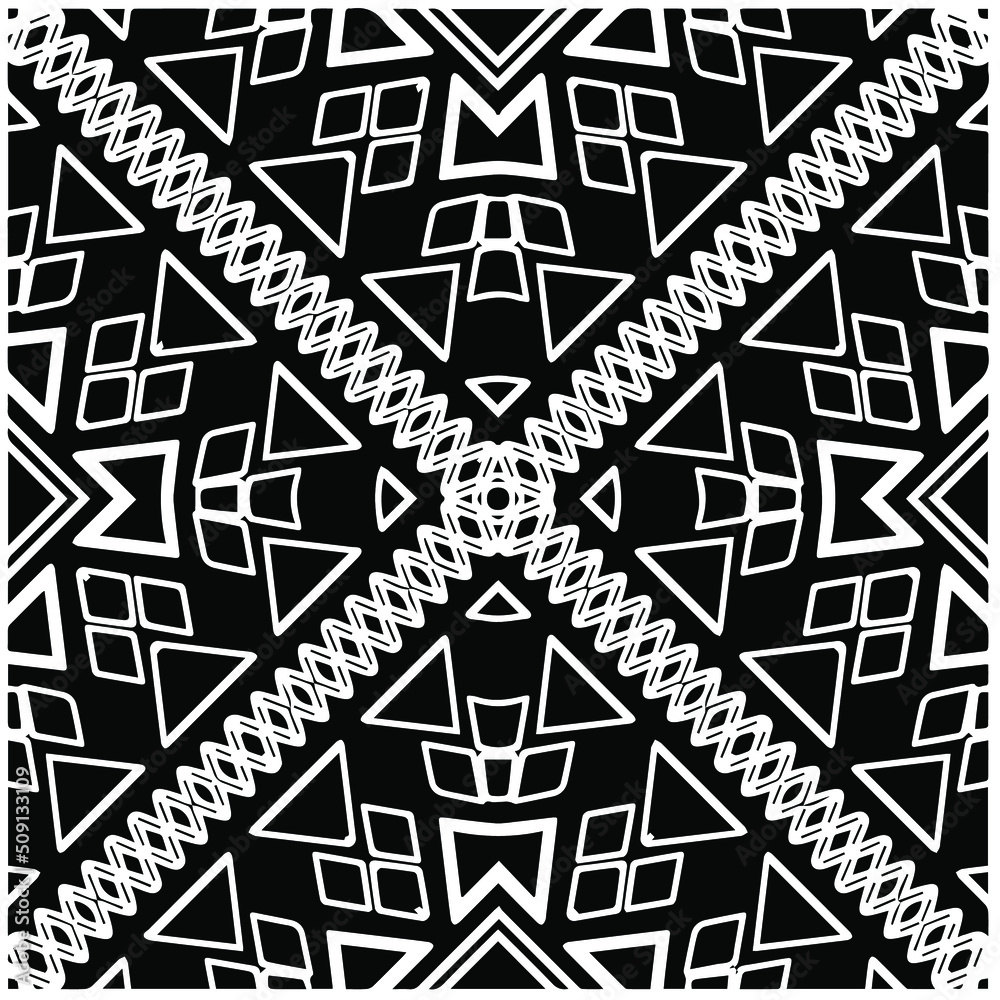 Abstract background with black and white pattern. Unique geometric vector swatch. Perfect for site backdrop, wrapping paper, wallpaper, textile and surface design. Abstract background with black and white pattern. Unique geometric vector swatch. Perfect for site backdrop, wrapping paper, wallpaper, textile and surface design.