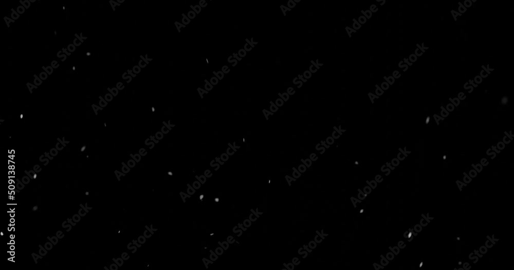 flying dust particles for video overlay background effect