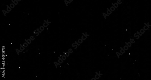 flying dust particles for video overlay background effect