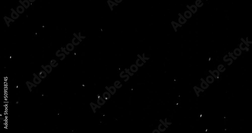 flying dust particles for video overlay background effect