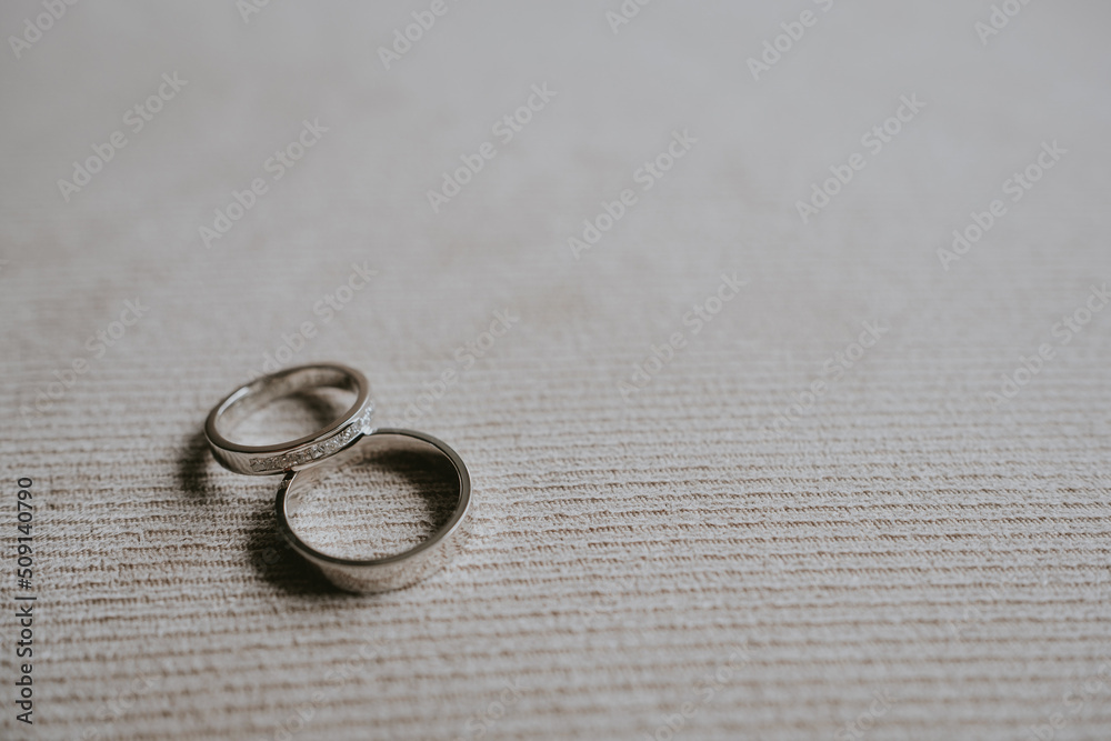 two rings on the table two rings on the table