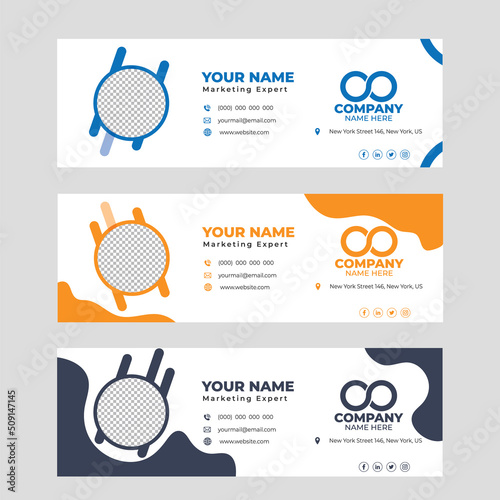 Email Template Design Email Signature Design 