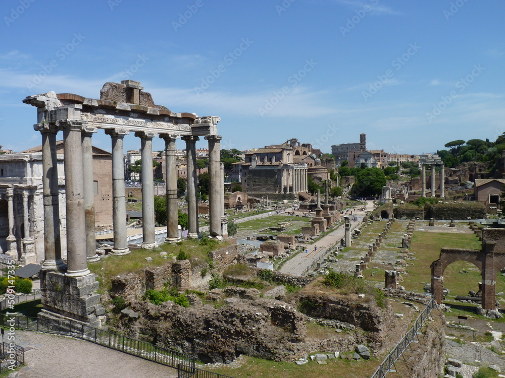 Rome: Roman Forum from the Capitoline Hill