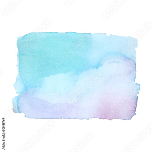 Watercolor background backdrop abstract gentle pastel blue and pink