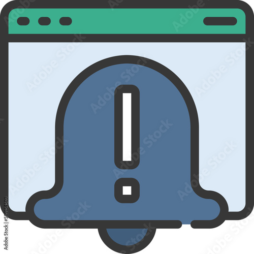 Website Alert Icon