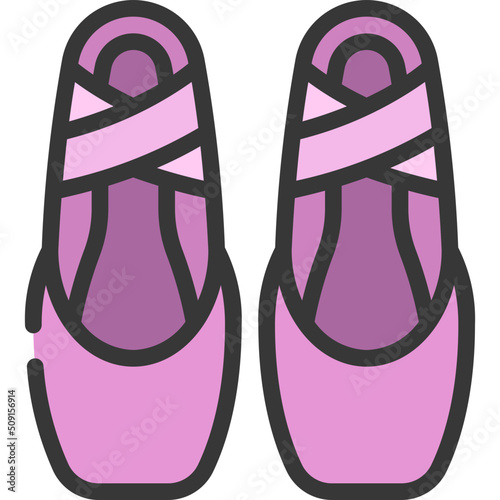 Ballet Shoes Icon
