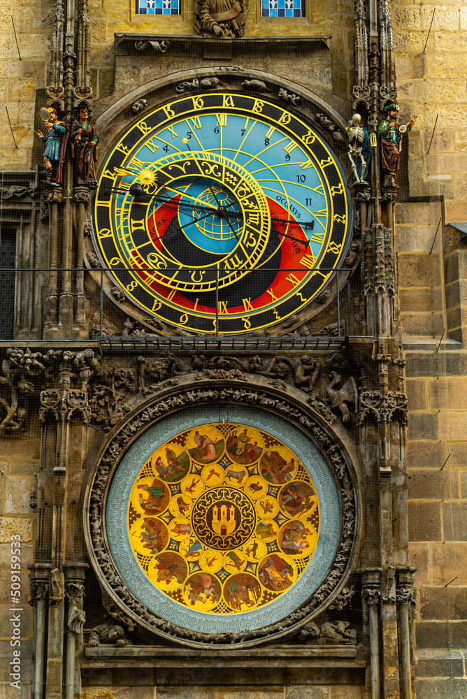 チェコ プラハ時計台