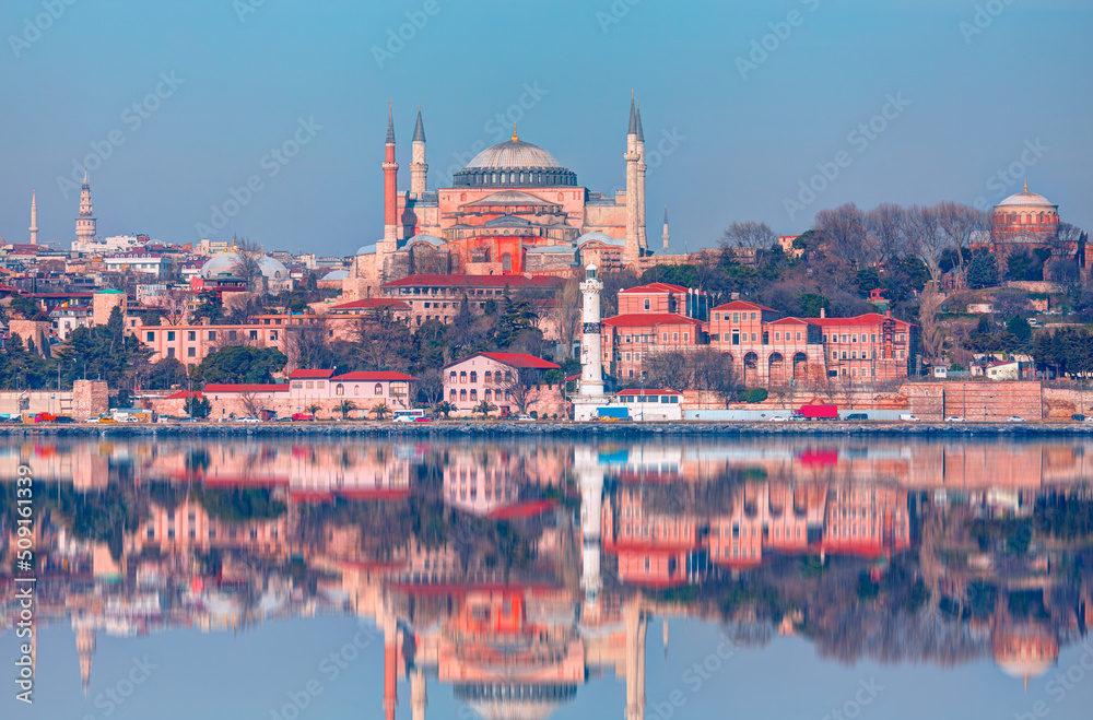 Obraz premium Hagia Sophia Museum - Istanbul, Turkey