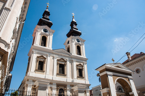 Serbian Orthodox Church in Timisoara, Romania. Built 1748.