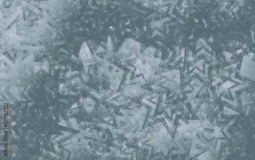 grey star abstract background