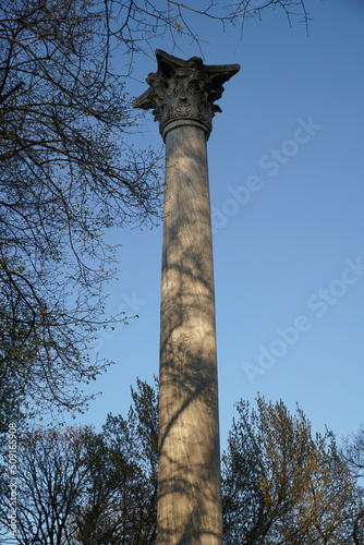 Column of the Goths in Gulhane Park, Istanbul, Turkey photo