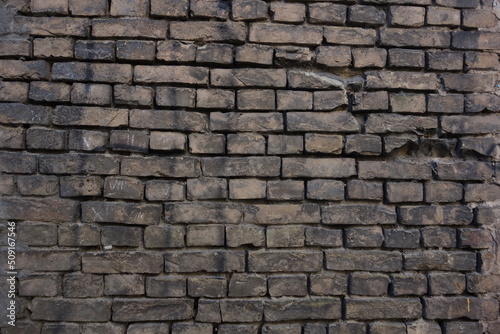 old brick wall in background image
