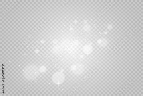 Brilliant gold dust vector shine. Glittering shiny ornaments for background. Vector illustration.