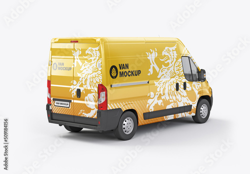 Panel Van Mockup