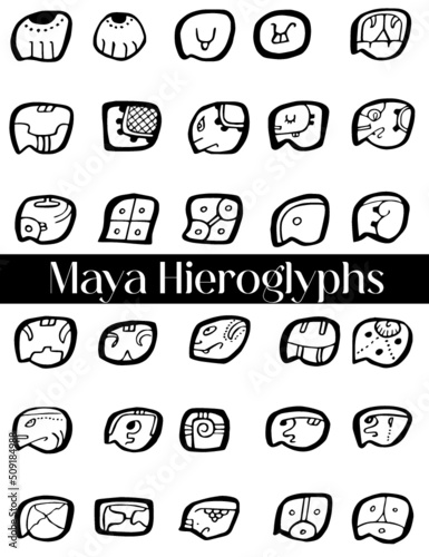 Mayan Hieroglyphs